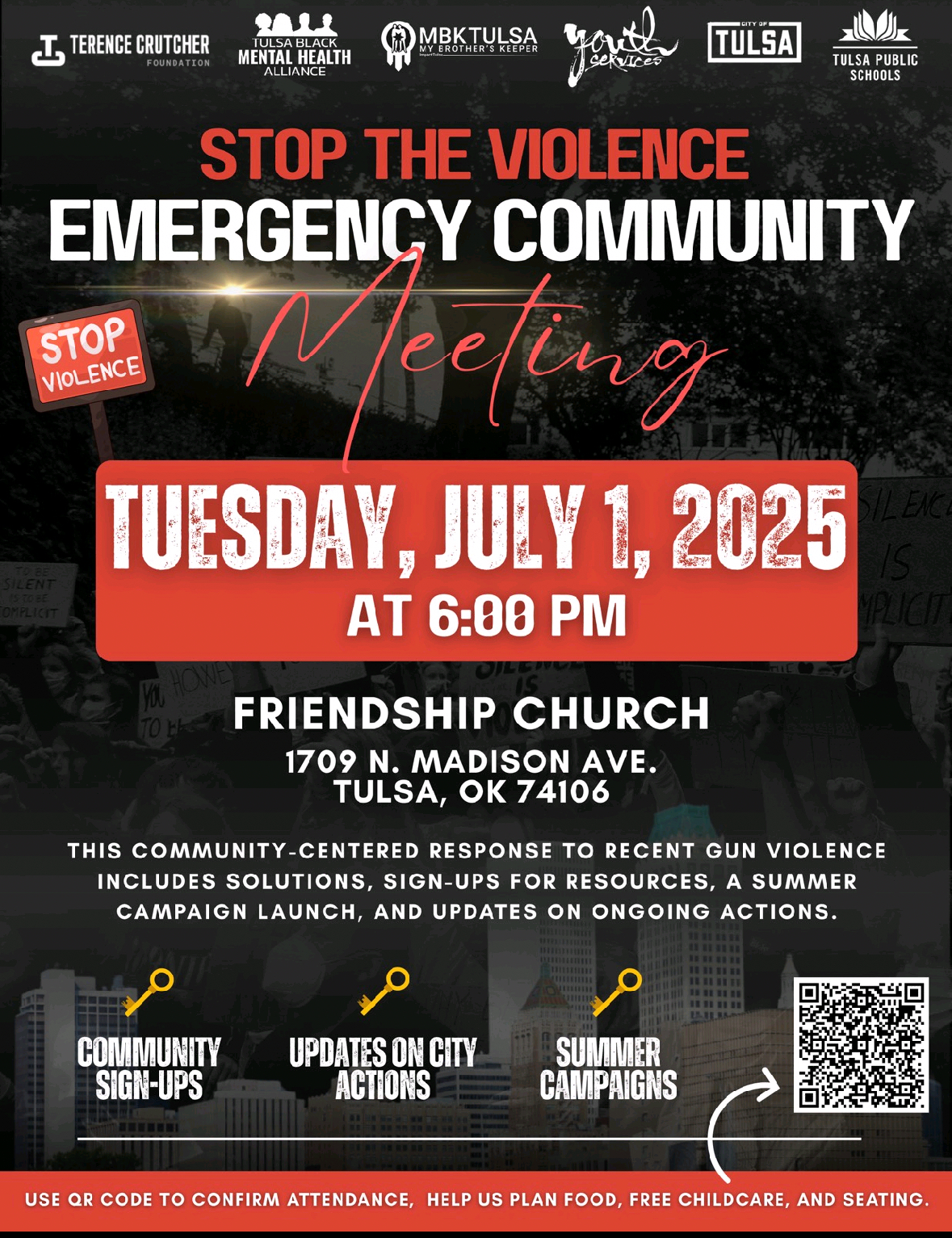 Emergency Community Meeting: Stop the Violence
