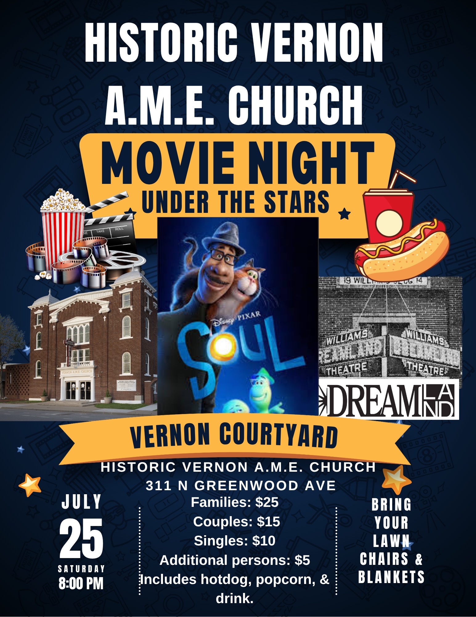 Movie Night Under the Stars: Disney Pixar’s Soul